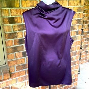 NWOT Halston Sleeveless Blouse